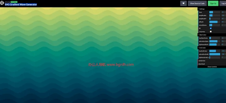 矢量波浪生成器 截图1