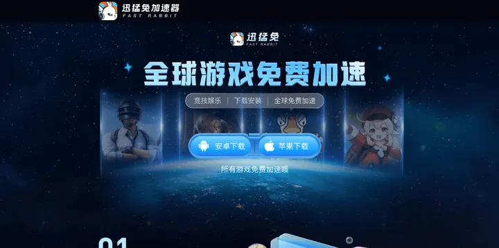 迅猛兔加速器 截图1