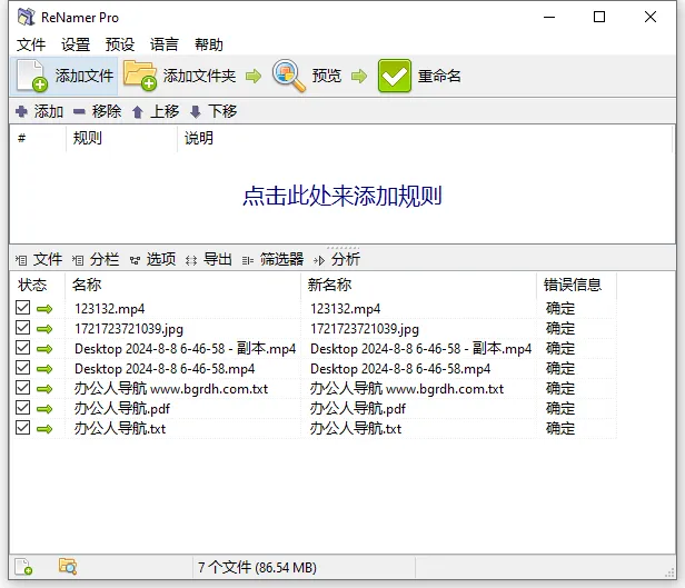 ReNamer Pro 截图1