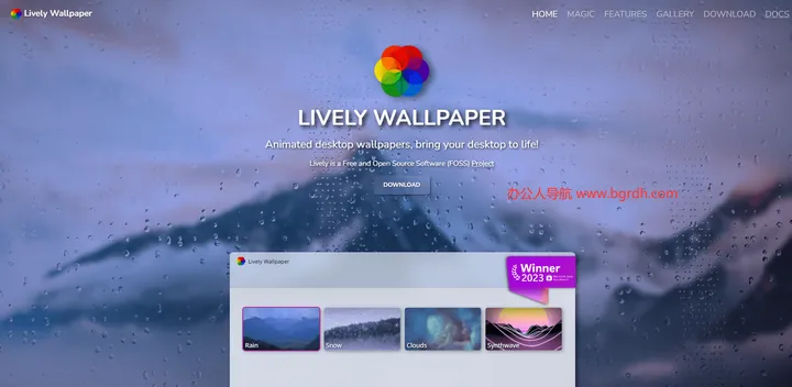 livelywallpaper 截图1
