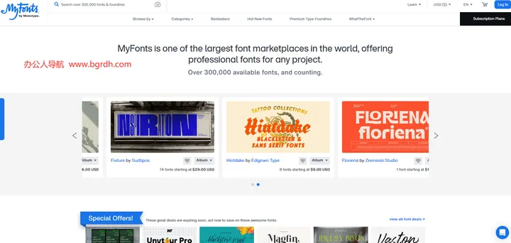 MyFonts 截图2