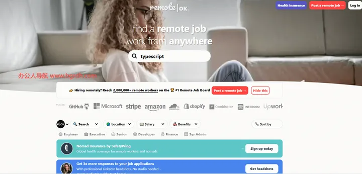 RemoteOK 截图1