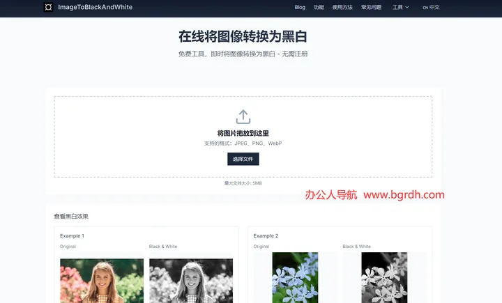 黑白图像转换 截图1
