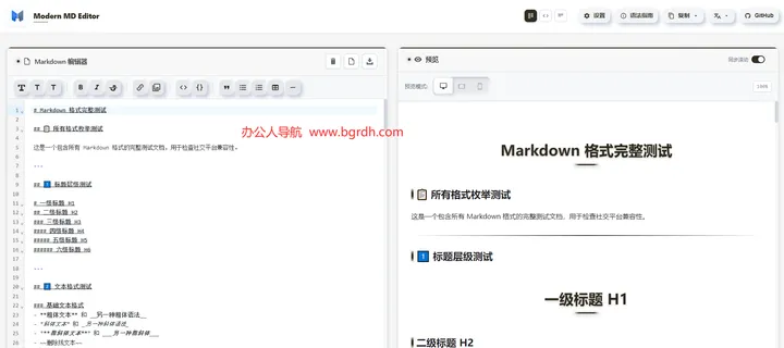 Modern MD Editor 截图1