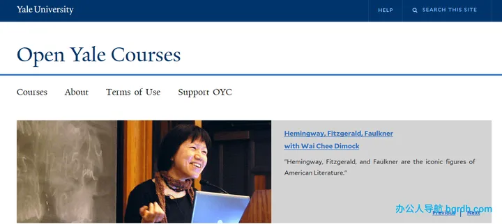 Open Yale Courses 截图1